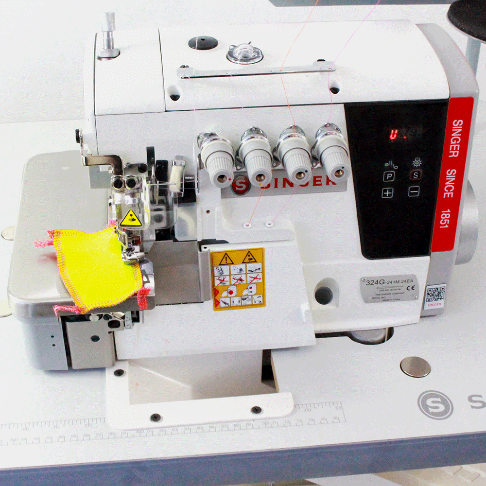 Máquina de costura Industrial Overloque 3 fios Singer